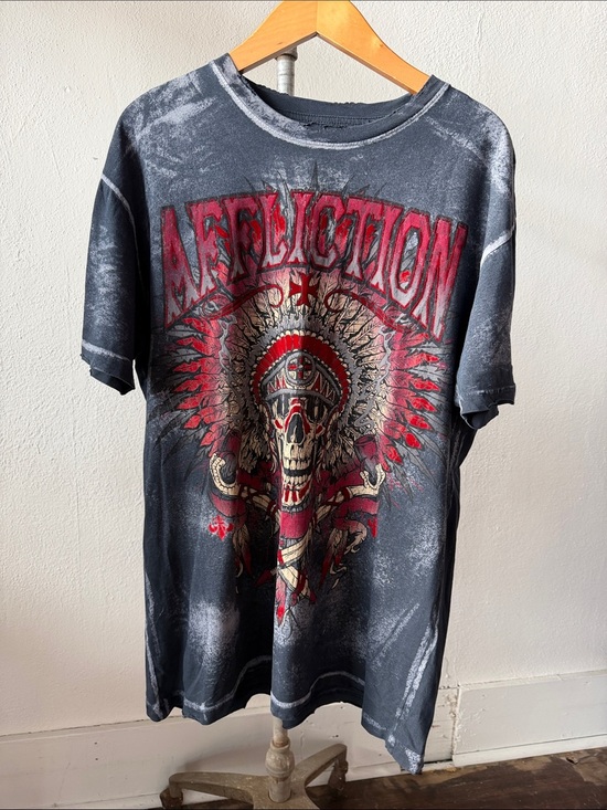 Affliction Other - Affliction Skull Y2K Style Shirt Size XL